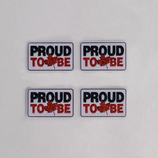 Proud To Be Canadian Body Stickers